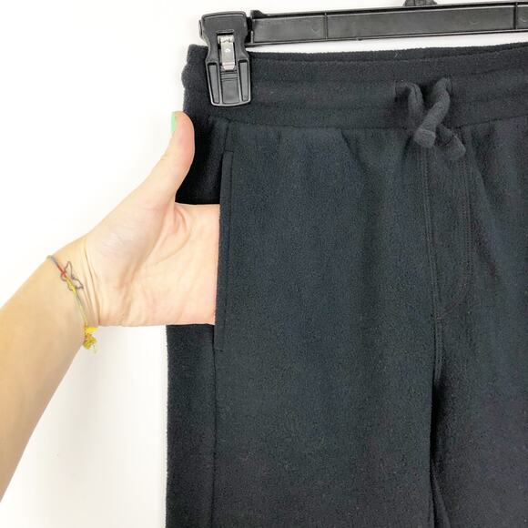 Z By Zella Kids Sweatshirt + Sweatpant Set 10/12 Black Long Sleeve Snap Fleece - Picture 12 of 16